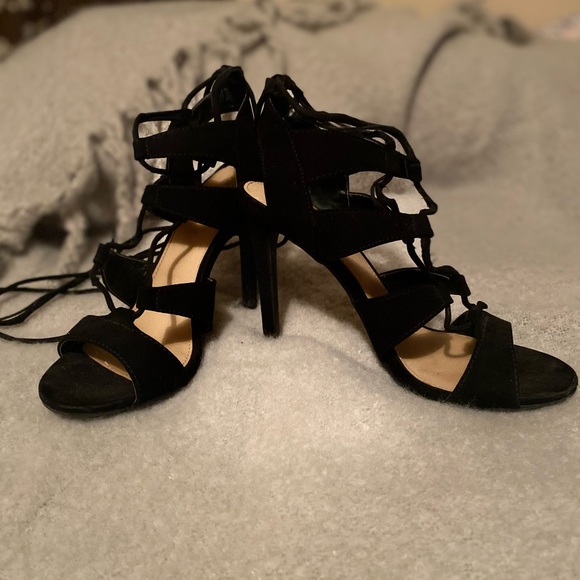 Mossimo Strappy lace up heels - Picture 6 of 6